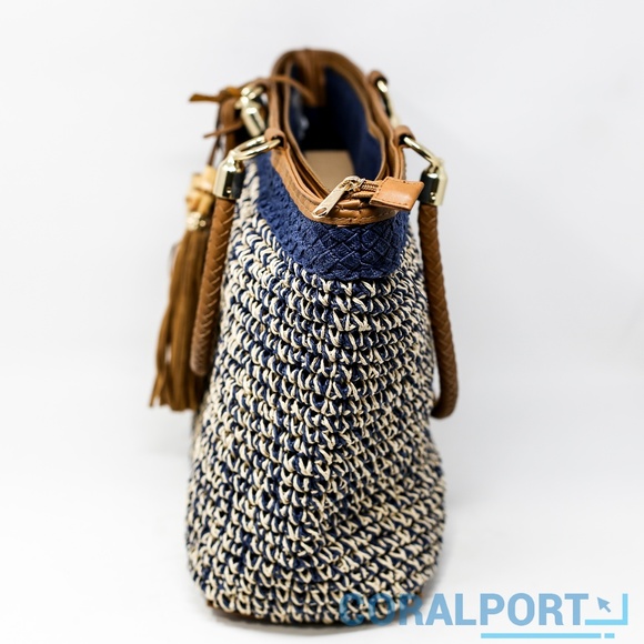 Giani Bernini Braided Woven Extra-Large Tote - Picture 4 of 4